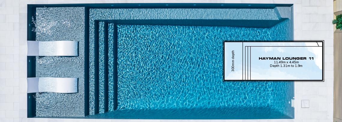 Riverina Pools — Hayman Lounger